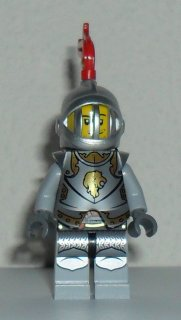 Kingdoms - Lion Knight Armor with Lion Head, Helmet with Fixed Grille